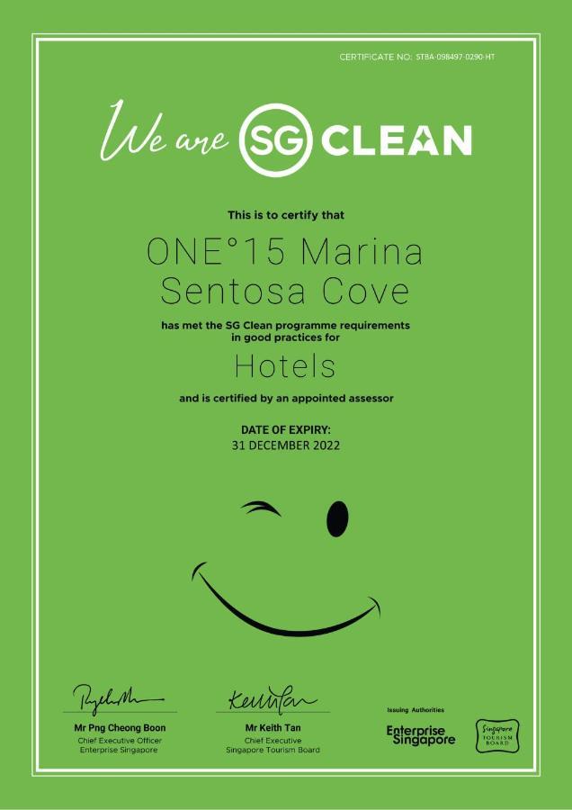 One15 Marina Sentosa Cove Singapore Exterior photo